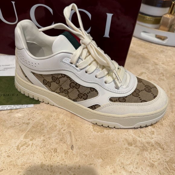NWT Gucci sneakers 37 1/2 - Picture 5 of 8